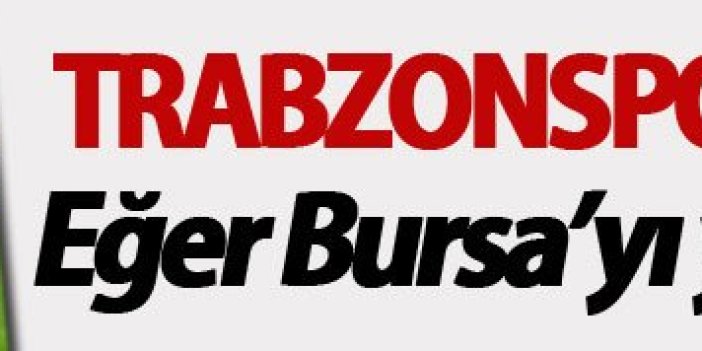 Trabzonspor düşüşe geçti