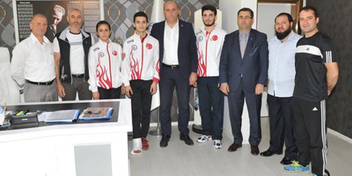 Trabzonlu sporculardan 2 Avrupa şampiyonluğu