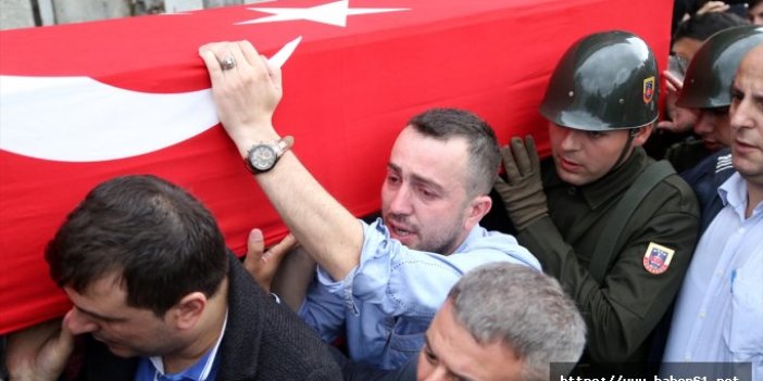 Şehit Soner Fazlıoğlu'nun cenazesi Rize'de