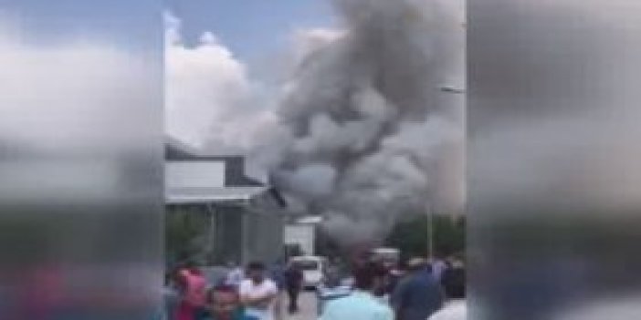 Ankara'da iş yerinde patlama