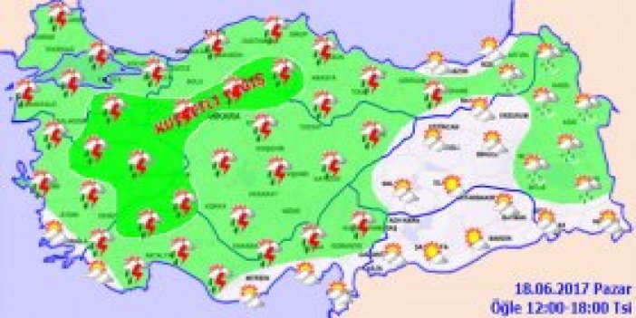Trabzon'da hava nasıl olacak? 18.06.2017