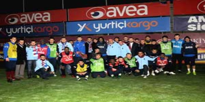 Trabzonspor'a taraftar desteği