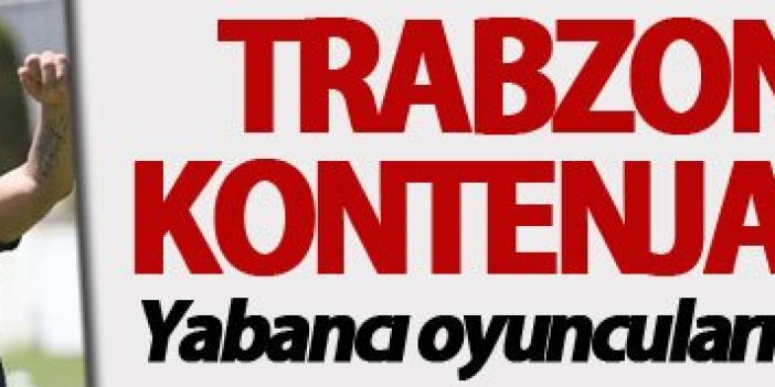 Trabzonspor'da kontenjan sıkıntısı