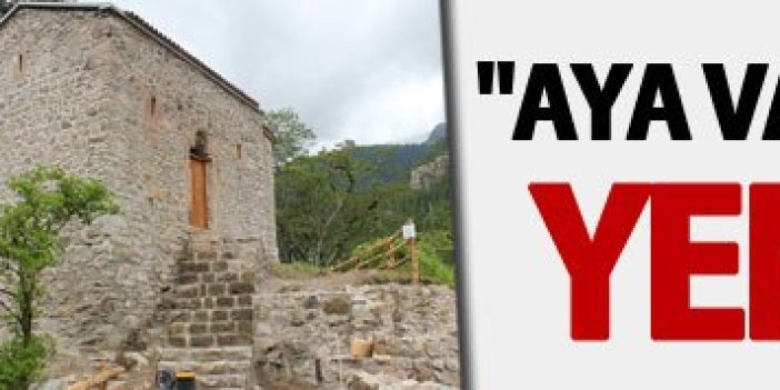 Trabzon'da Sümela’nın Aya Varvara Kilisesi ön plana çıkarıldı