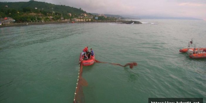 Trabzon'da denizde kaybolan genç hala bulunamadı