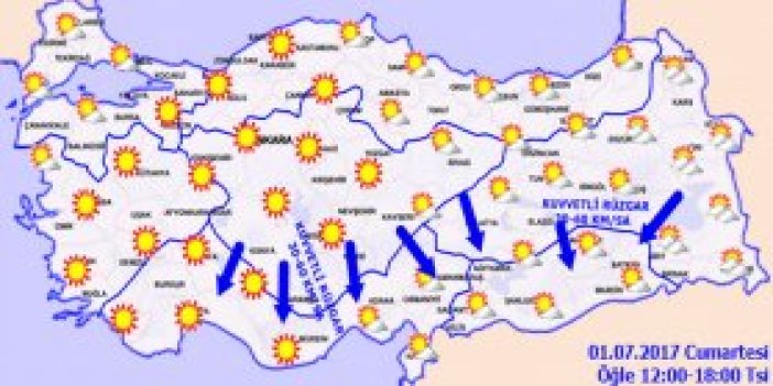 Trabzon'da hava nasıl olacak? 01.07.2017