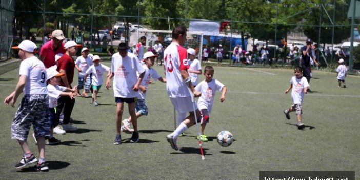 Serebral Palsili çocukların futbol sevinci