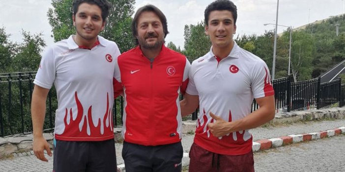 Trabzonlu sporcular madalya aldı