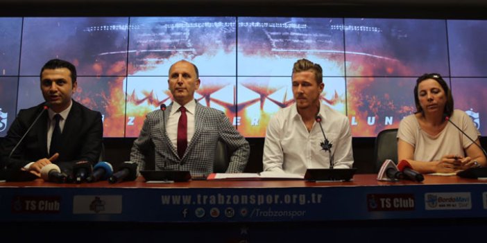 Trabzonspor'un yeni transferi Juraj Kucka imza attı