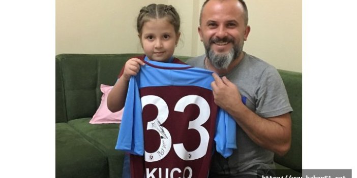 Trabzonsporlu küçük Merve, Kucka ile tanışmasını anlattı