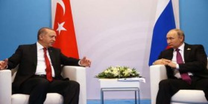 Erdoğan'ın Putin'le görüştü