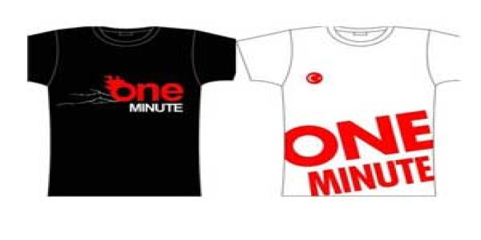 'One Minute' tişörtü UMUT OLDU