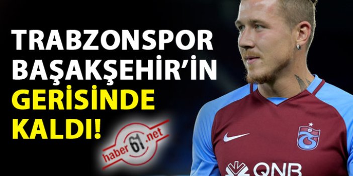 Trabzonspor Başakşehir'in gerisinde kaldı