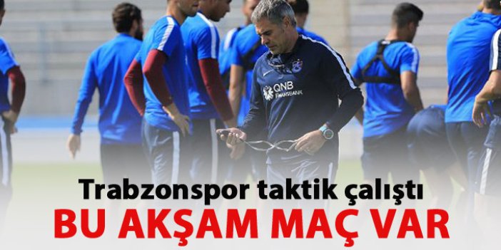 Trabzonspor hazırlıklarına devam ediyor