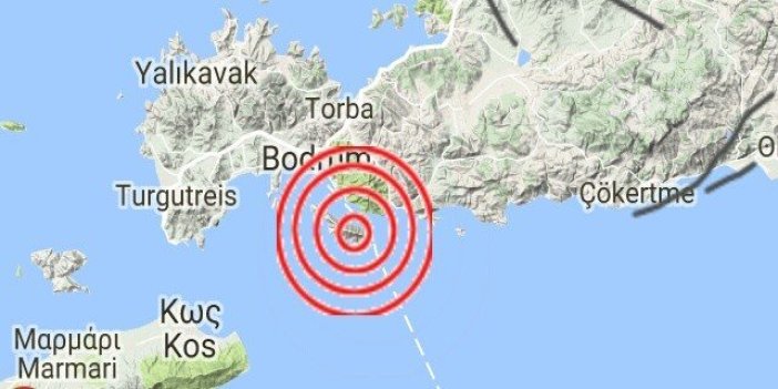 Ege Denizi’nde yine deprem oldu