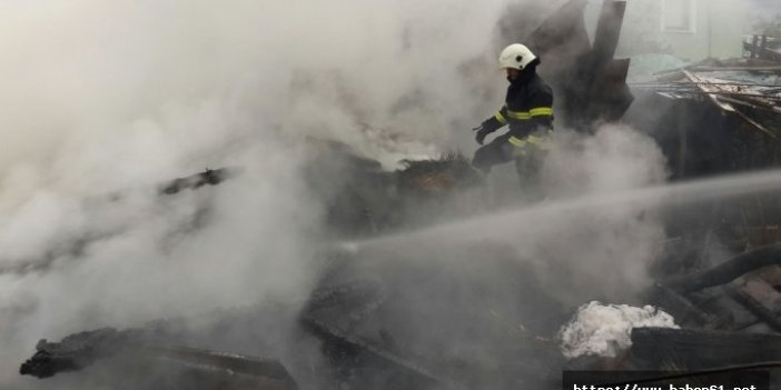 Trabzon'da temizlik için yakılan ateş felaket oluyordu