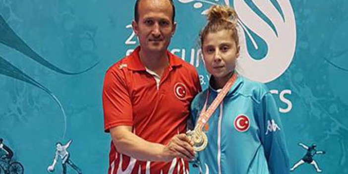 Erdoğan'dan Trabzonlu sporcuya kutlama