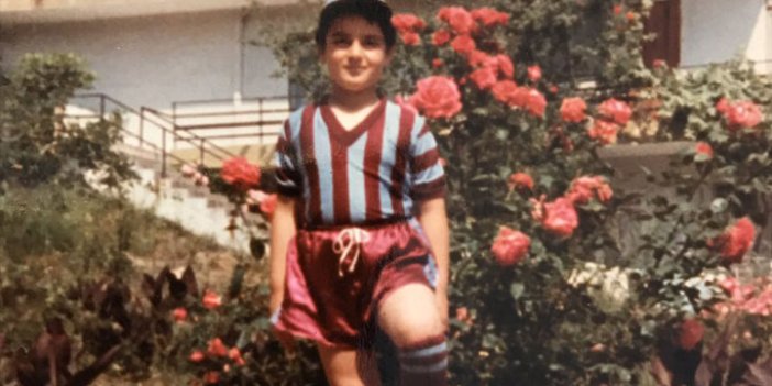 Trabzonspor yöneticisinden 50. yıl mesajı: Çocukluk fotoğrafını paylaştı