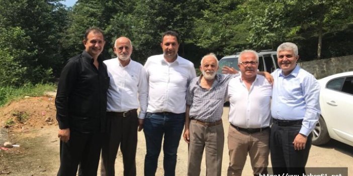 AK Partili Adnan Günnar ilçe ziyaretlerinde