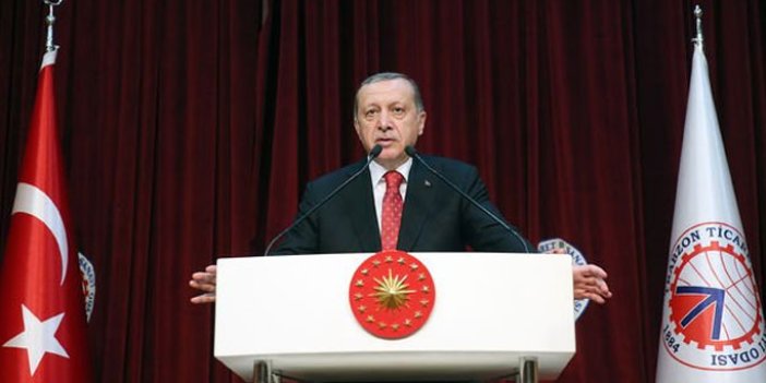 Cumhurbaşkanı Erdoğan TTSO'da: "Trabzon'dan büyüme performansını bekliyoruz"