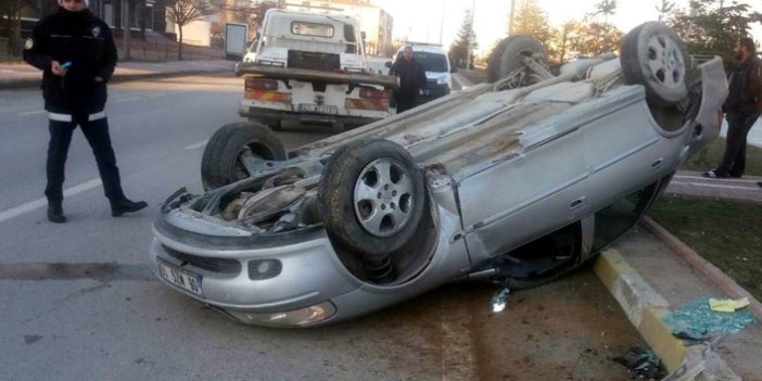 Konya'da kaza: 1 yaralı