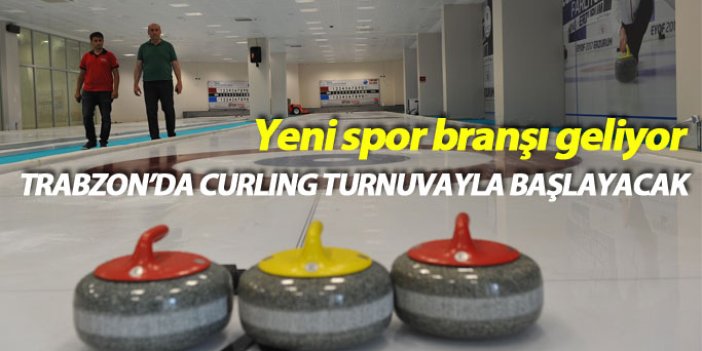 Trabzon'da curling turnuvası düzenlenecek