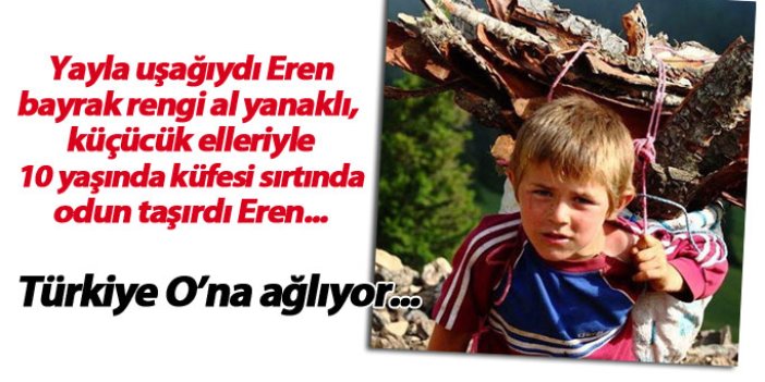 Türkiye şehit Eren'e ağlıyor... 14'ünde baba acısı yaşadı, 15'inde şehit oldu