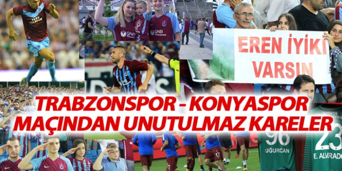 Trabzonspor - Konyaspor maçından fotoğraflar