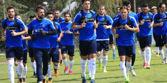 Trabzonspor'da Kucka idmana çıkamadı