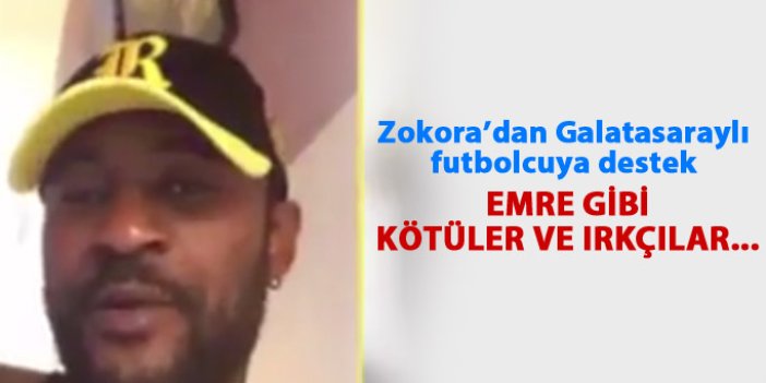 Zokora'dan Galatasaraylı futbolcuya destek!