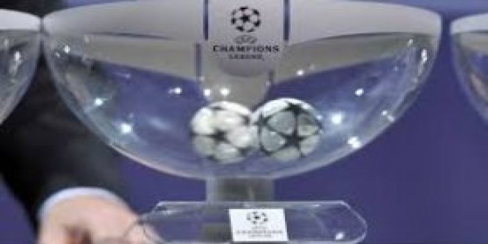 UEFA Şampiyonlar Lig'i kuraları çekildi