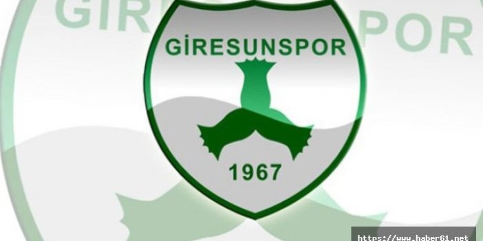 Giresunspor'da yeni transfer