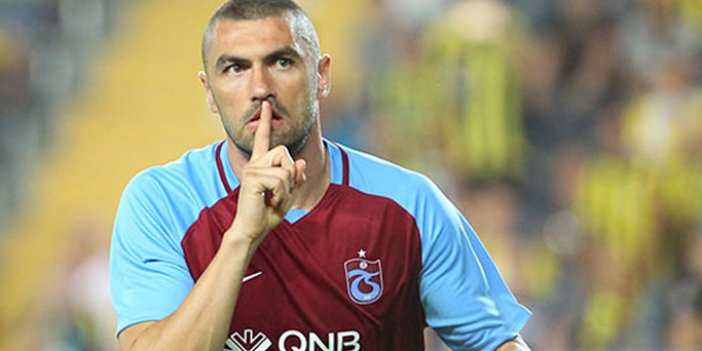 Trabzonspor'da Burak Yılmaz üzüntüsü