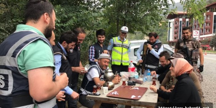 Köseoğlu'ndan polislere bayram ziyareti