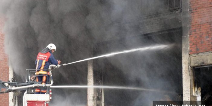 Trabzon'da bin 50 yangın vakası