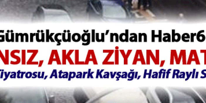 Başkan Gümrükçüoğlu Trabzon trafiğini Haber61’e anlattı