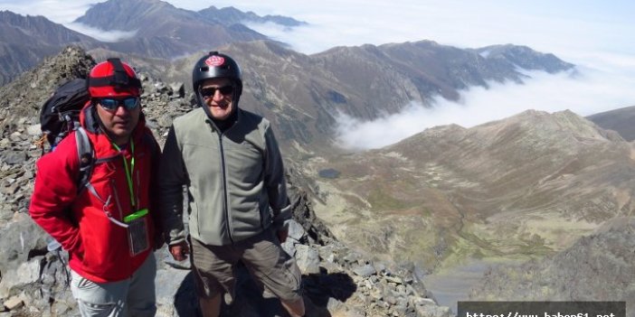 72 yaşındaki adam Kaçkar Dağı'na tırmandı