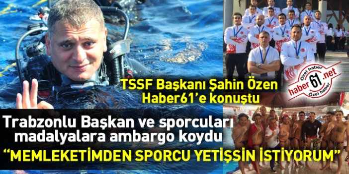 Trabzonlu başkan ve sporcuları, başarıdan başarıya koşuyor