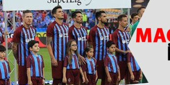Trabzonspor Gençlerbirliği maçından kareler
