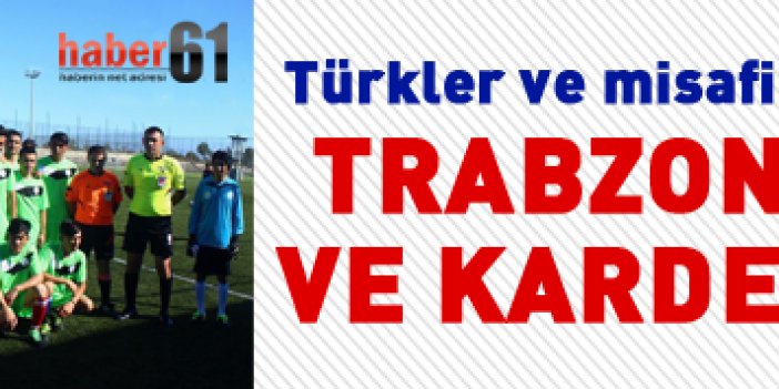 Trabzon'da göçmen ve mültecilerin turnuvası sona erdi