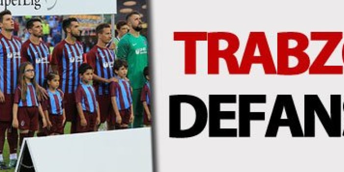 Trabzonspor'da defans değişiyor