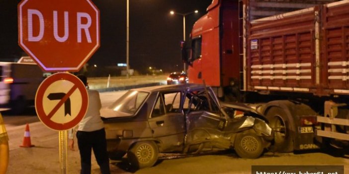 Amasya'da trafik kazası: 6 yaralı