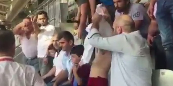 Başakşehir Trabzonspor maçında skandal görüntü: Çocukların...