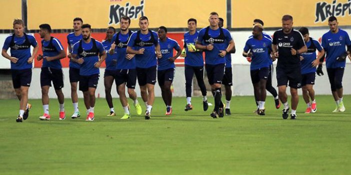 Trabzonspor Alanyaspor hazırlıklarına başladı