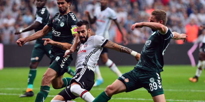 Beşiktaş Konyaspor'u geçti