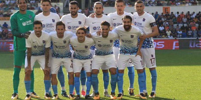 Trabzonspor'un Alanyaspor 11'i belli oldu