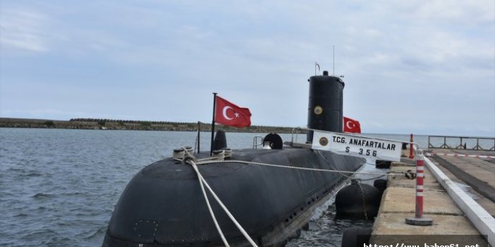 TCG Anafartalar Denizaltısı, Trabzon'da
