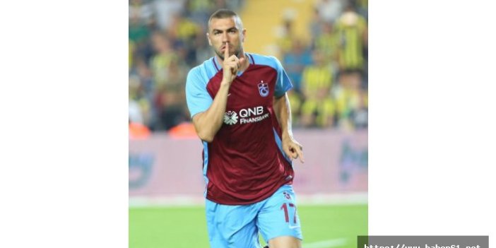 Trabzonspor’un gol yükünü Burak Yılmaz çekiyor 