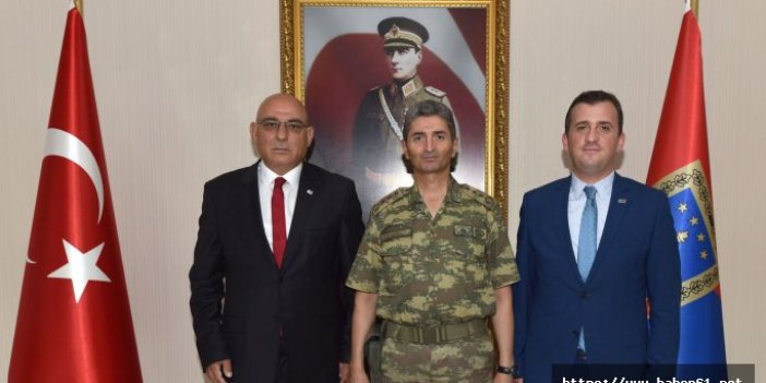 TESOB'dan Trabzon İl Jandarma Komutanı'na ziyaret