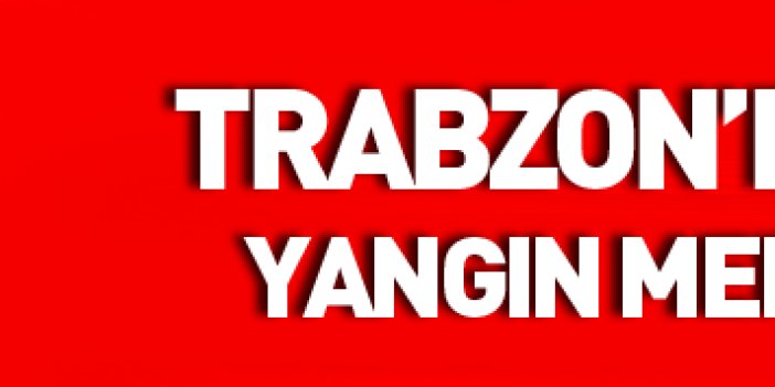 FLAŞ! Trabzon'da cinayet
